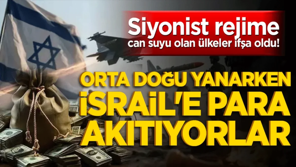 Siyonist rejime can suyu olan ülkeler ifşa oldu