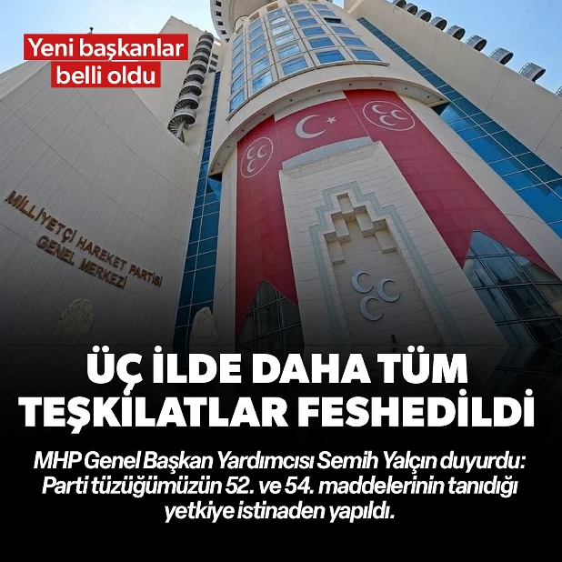 MHP Genel Başkan Yardımcısı Semih Yalçın