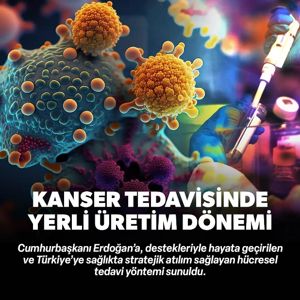 Erdoğan&rsquo;a T&uuml;rkiye&rsquo;nin ilk CAR-T h&uuml;cre tedavi merkezi tanıtıldı.