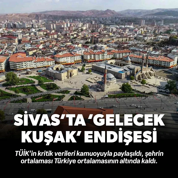 Sivas&rsquo;ta 2024 yılında 145 bin 613 olan &ccedil;ocuk n&uuml;fus sayısı