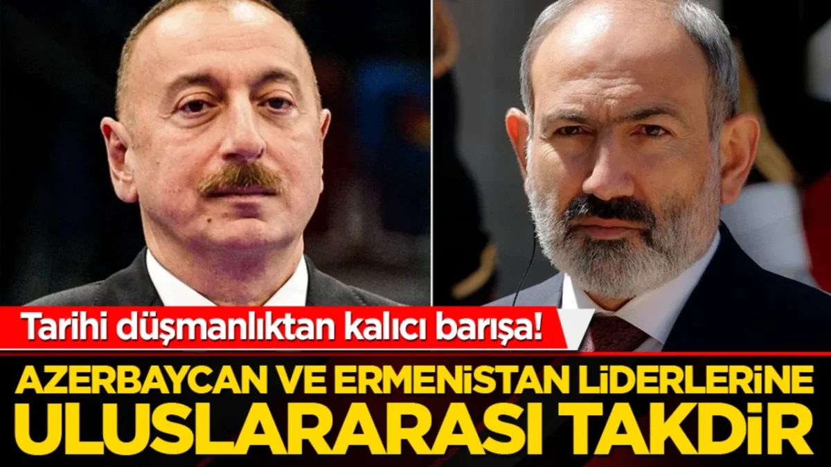 Azerbaycan Cumhurbaşkanı İlham Aliyev ile Ermenistan Başbakanı Nikol Paşinyan