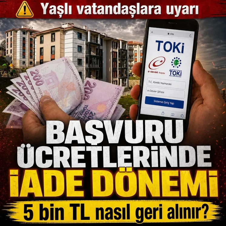 TOKİ başvuru &uuml;cretleri iade ediliyor