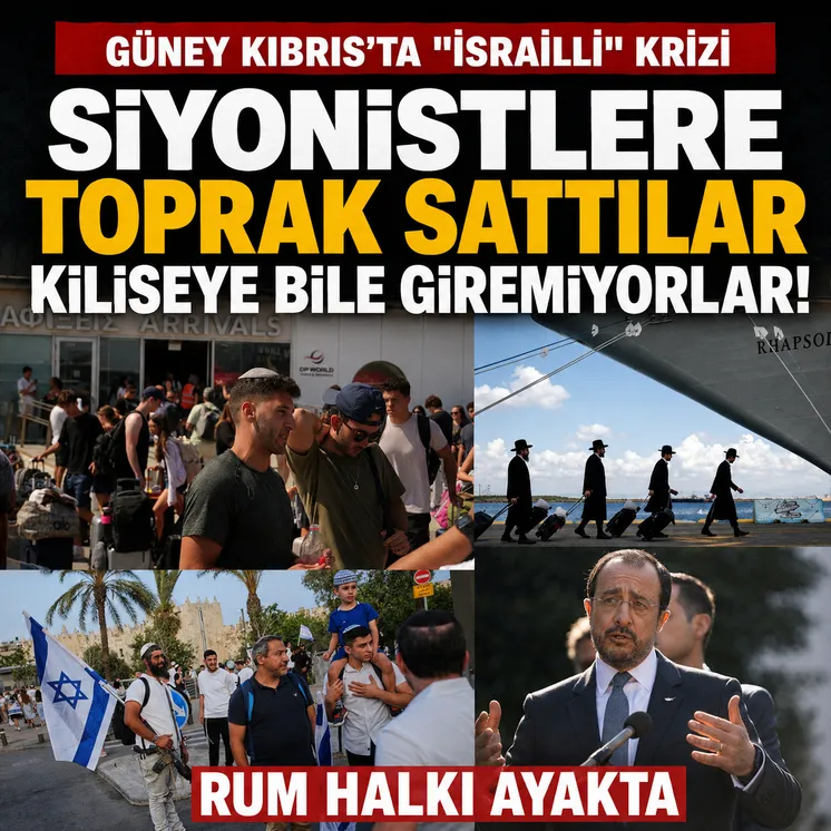 G&uuml;ney Kıbrıs'ta İsrail pişmanlığı