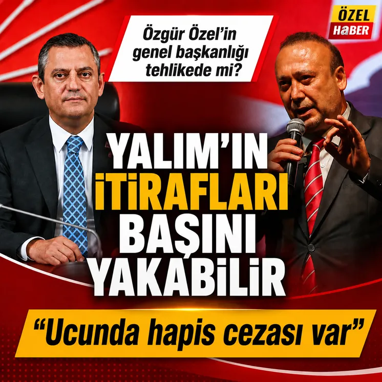 CHP'de Uşak Belediye Başkanı &Ouml;zkan Yalım&rsquo;ın itirafları