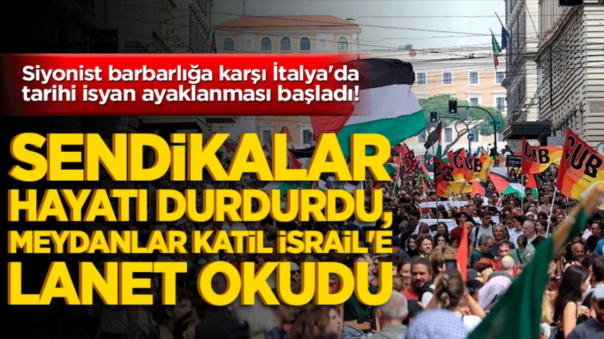 Sendikalar hayatı durdurdu