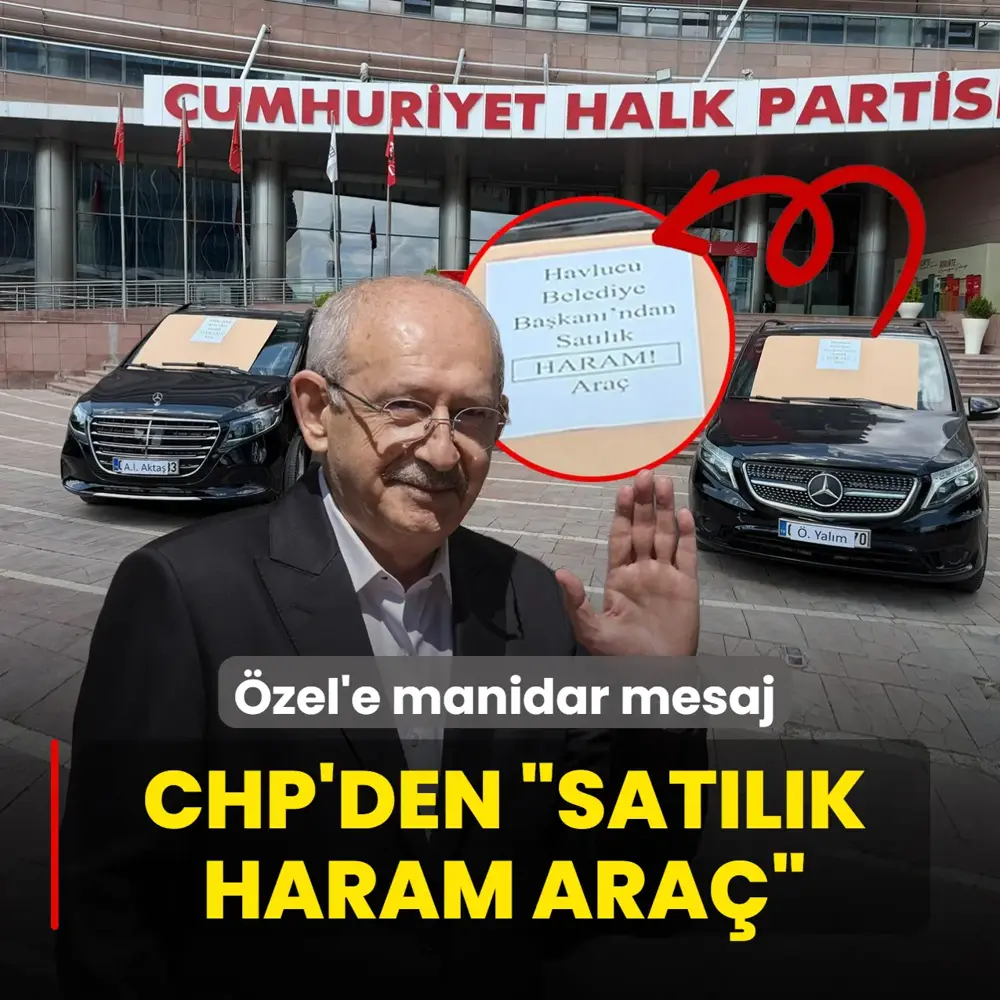Havlucu Belediye Başkanı'ndan satılık haram ara&ccedil;