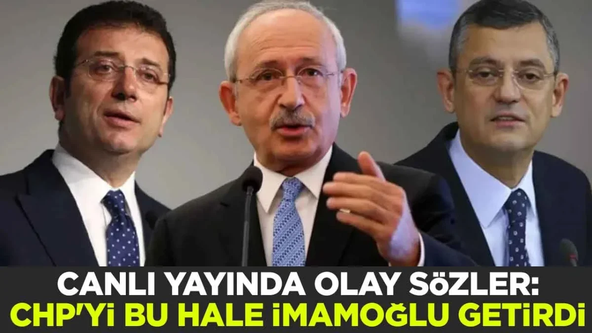 Yılmaz Ateş'ten canlı yayında olay s&ouml;zler