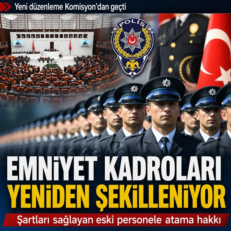 Emniyet Teşkilat Kanunu'nda değişikliğe gidiliyor