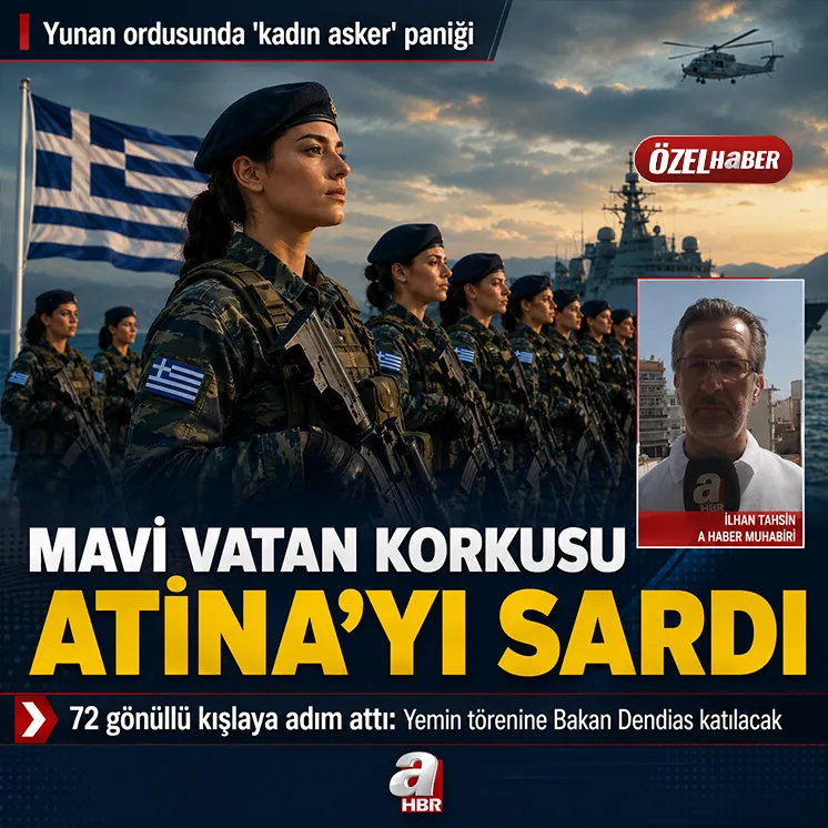 Yunanistan'da 'Mavi Vatan' paniği