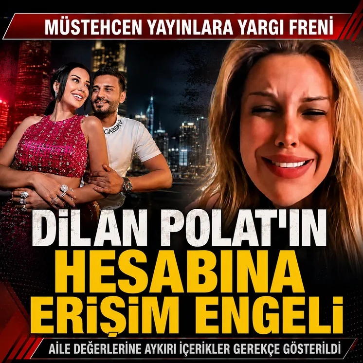 Dilan Polat'ın Instagram hesabına erişim engeli