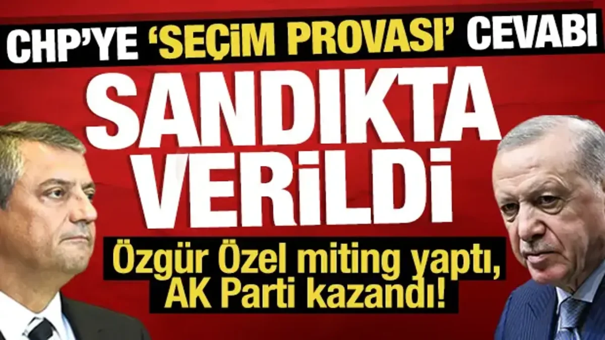 Tokat, Nevşehir ve G&uuml;m&uuml;şhane'ye bağlı toplam altı yerleşim yerinde ger&ccedil;ekleştirilen ara se&ccedil;imlerin sonu&ccedil;ları a&ccedil;ıklandı