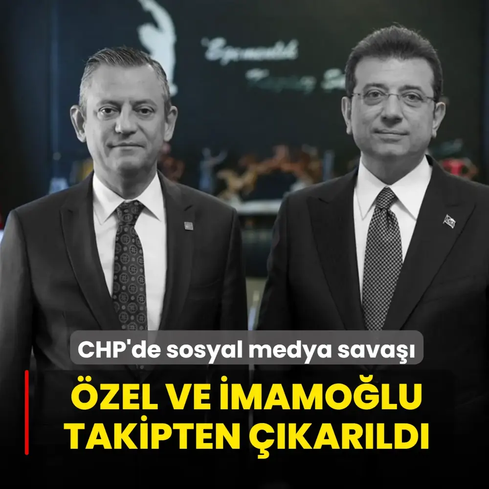CHP'de sosyal medya savaşı