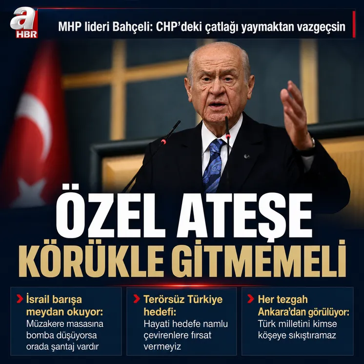 MHP lideri Devlet Bah&ccedil;eli'den CHP yorumu
