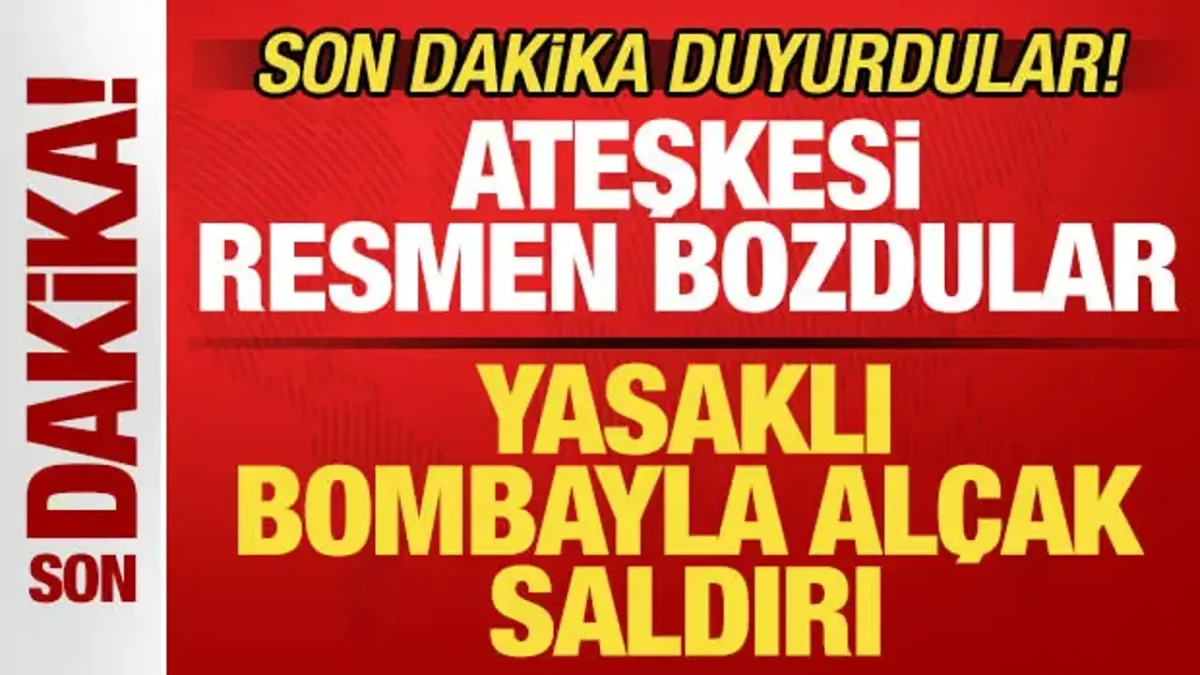 İsrail ateşkesi bozdu