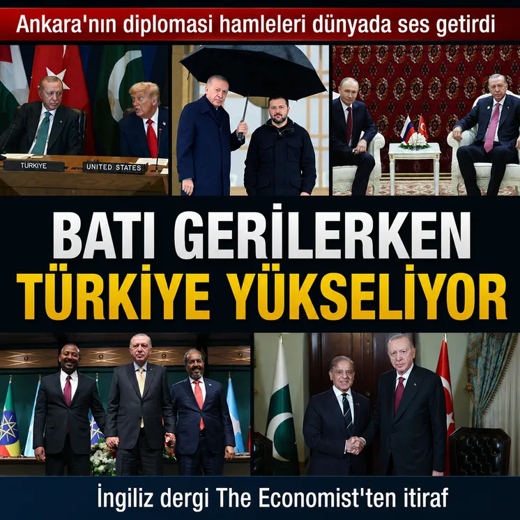 The Economist'ten T&uuml;rkiye analizi: "Yeni barış el&ccedil;ileri arasında"