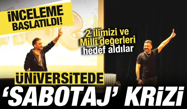 Erdoğan ve Bah&ccedil;eli hedef alındı