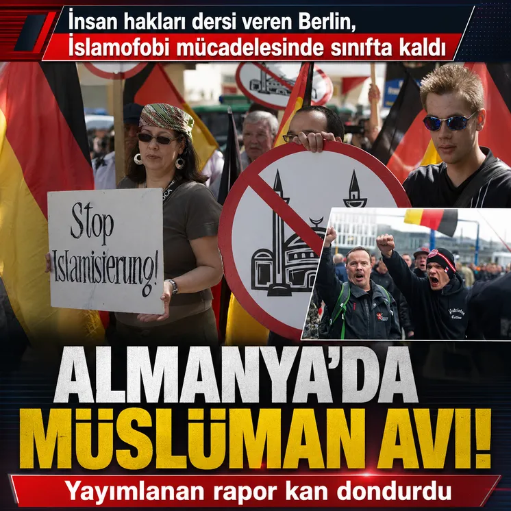 Almanya'da g&uuml;nde ortalama 11 M&uuml;sl&uuml;man karşıtı vaka meydana geliyor