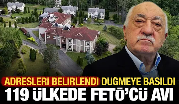 119 &uuml;lkede FET&Ouml;'c&uuml; avı