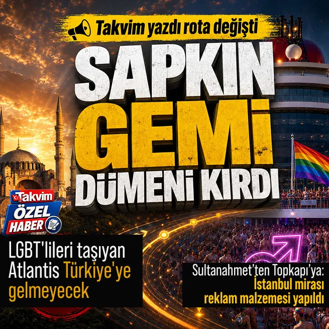 Rota değişti