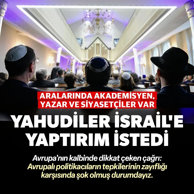 Bel&ccedil;ika'da bir grup Yahudi