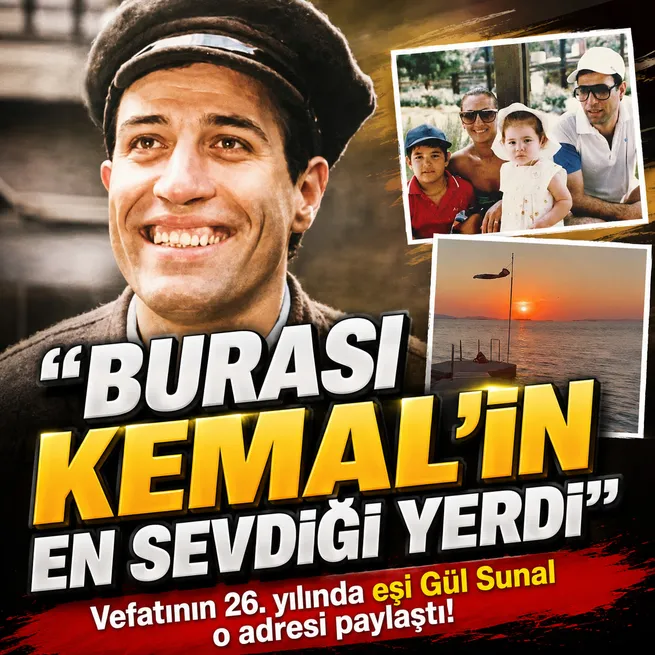 Vefatının 26. yılında eşi G&uuml;l Sunal o adresi paylaştı