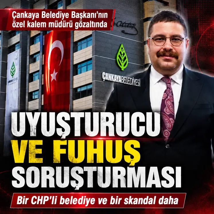&Ccedil;ankaya Belediye Başkanı H&uuml;seyin Can G&uuml;ner'in &ouml;zel kalem m&uuml;d&uuml;r&uuml; Sadık Can K&ouml;ksal g&ouml;zaltına alındı