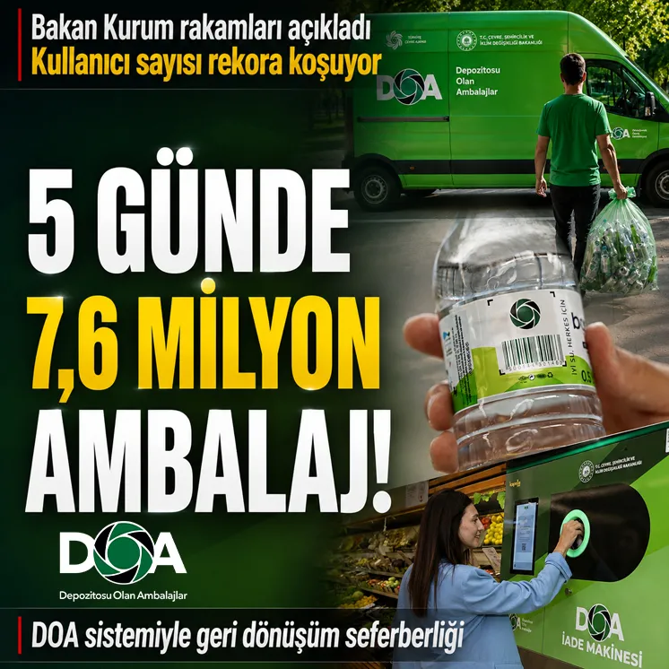 &Ccedil;evre, Şehircilik ve İklim Değişikliği Bakanı Murat Kurum a&ccedil;ıkladı