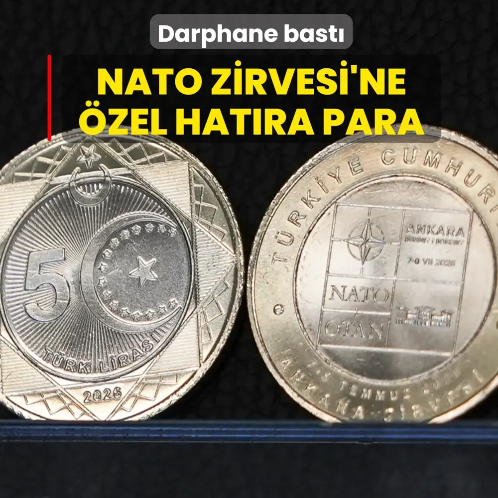 NATO Zirvesi'ne &ouml;zel hatıra para