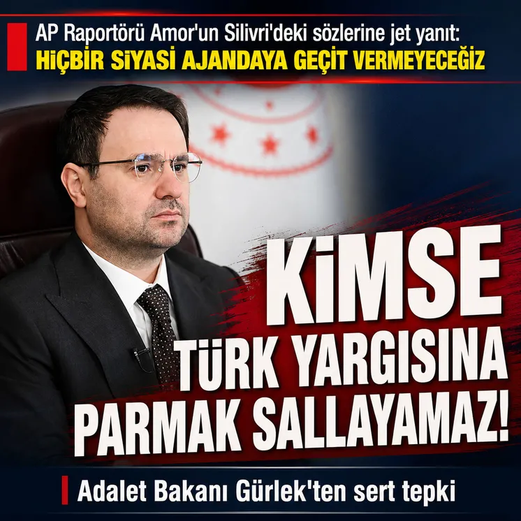 Adalet Bakanı Akın G&uuml;rlek