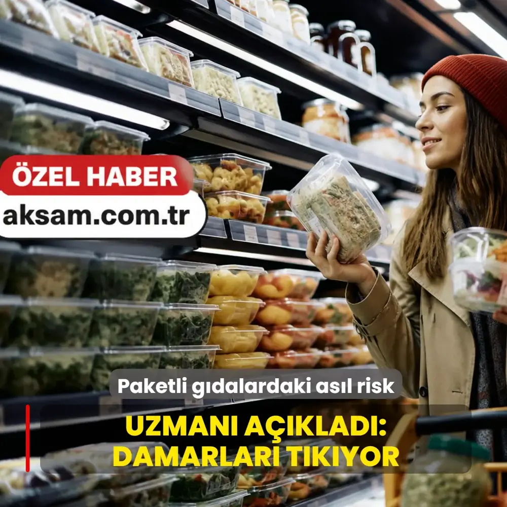 Paketli gıdalardaki asıl risk