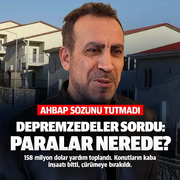 Ahbap Derneği ev s&ouml;z&uuml;n&uuml; tutmadı