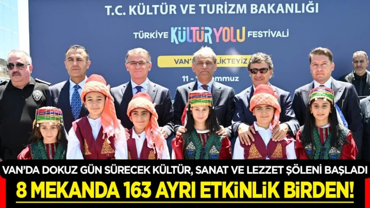 Van'da dokuz g&uuml;n s&uuml;recek k&uuml;lt&uuml;r, sanat ve lezzet ş&ouml;leni başladı