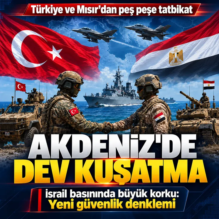 T&uuml;rkiye-Mısır askeri tatbikatları