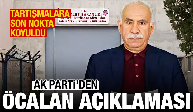 AK Parti kaynaklarından &Ouml;calan a&ccedil;ıklaması