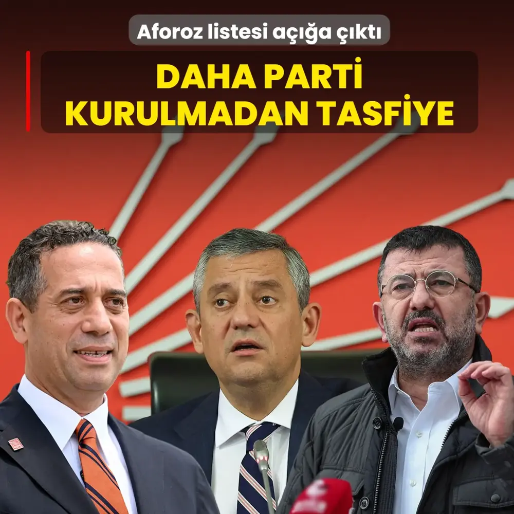 Kemal Kılı&ccedil;daroğlu'na karşı kuracağı yeni partide tavsiye s&uuml;reci başladı
