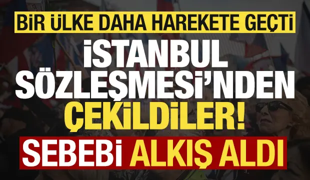 T&uuml;rkiye 2021'de İstanbul S&ouml;zleşmesi'nden &ccedil;ekilmişti