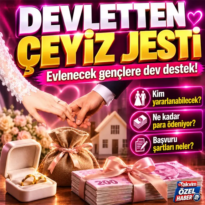 &Uuml;lkemizde&nbsp;evlenecek gen&ccedil;lere pek &ccedil;ok destek sağlanıyor
