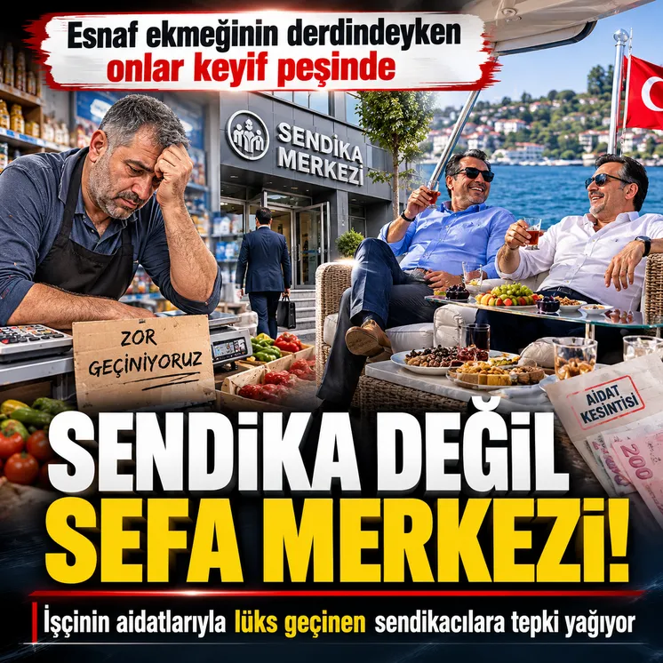 &Uuml;ye aidatları ile saltanat yaşıyorlar