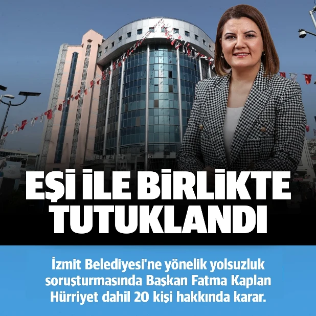 İzmit Belediye Başkanı Fatma Kaplan H&uuml;rriyet
