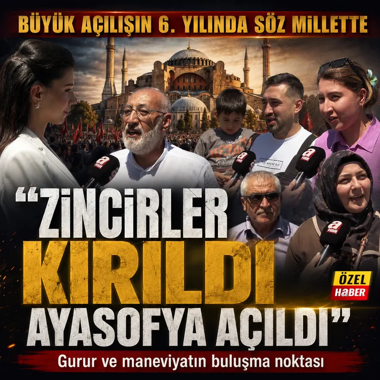 Zincirler kırıldı hasret sona erdi
