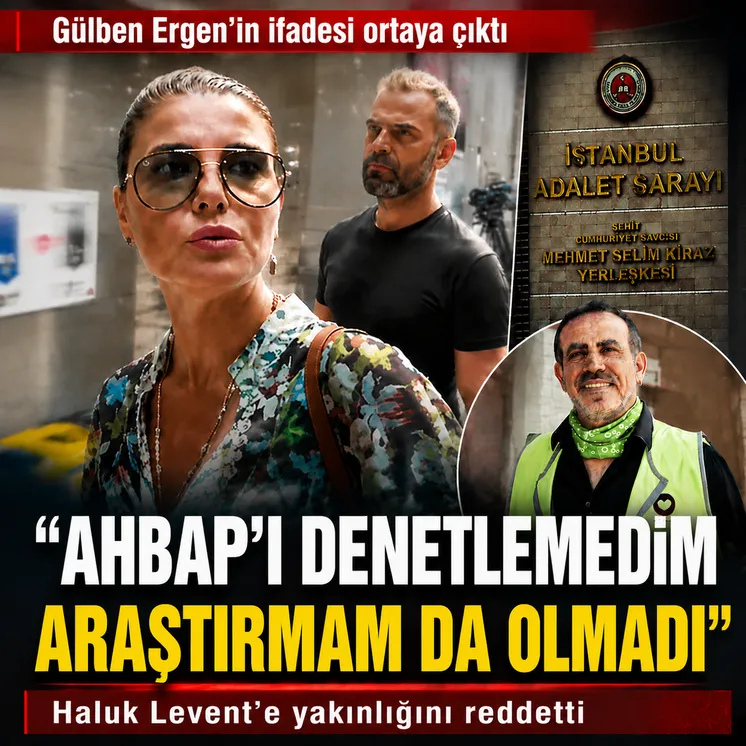 Ahbaplar Su&ccedil; &Ouml;rg&uuml;t&uuml;&rdquo; soruşturması kapsamında ifadesine başvurulan şarkıcı G&uuml;lben Ergen