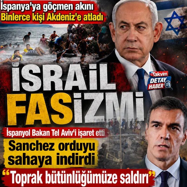 Fas'tan İspanya'ya g&ouml;&ccedil;men akını