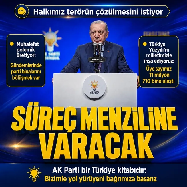 Başkan Erdoğan&rsquo;dan Ter&ouml;rs&uuml;z T&uuml;rkiye mesajı