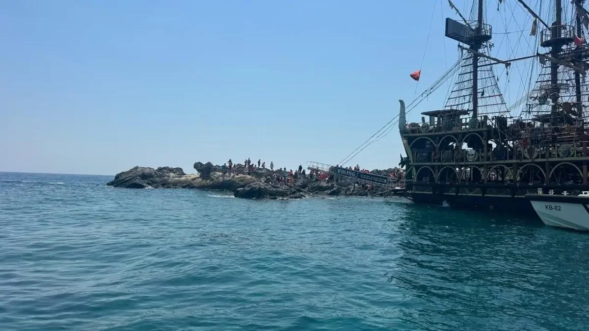 Fethiye &Ouml;l&uuml;deniz'de film senaryoları aratmayan korku dolu anlar