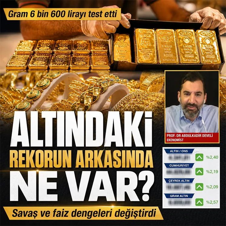 Altın neden bir y&uuml;kseliyor bir d&uuml;ş&uuml;yor